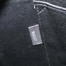 BALLY Hand Bag Leather 2way Black Gold Auth sw1155-23