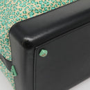 BOTTEGA VENETA Shoulder Bag Nylon Green Auth sw1158-9