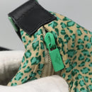 BOTTEGA VENETA Shoulder Bag Nylon Green Auth sw1158-10