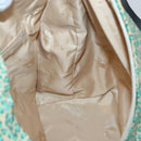 BOTTEGA VENETA Shoulder Bag Nylon Green Auth sw1158-18