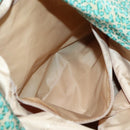 BOTTEGA VENETA Shoulder Bag Nylon Green Auth sw1158-20