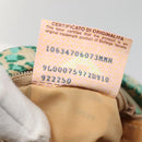 BOTTEGA VENETA Shoulder Bag Nylon Green Auth sw1158-12