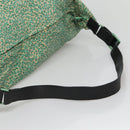 BOTTEGA VENETA Shoulder Bag Nylon Green Auth sw1158-7