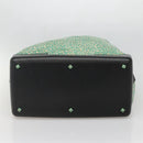 BOTTEGA VENETA Shoulder Bag Nylon Green Auth sw1158-5