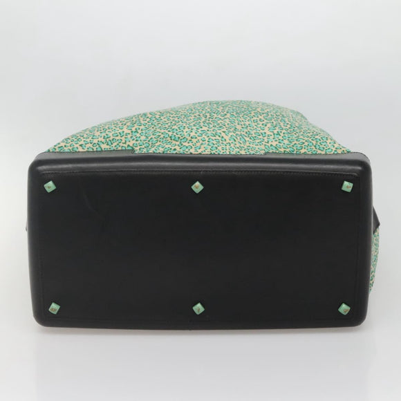 BOTTEGA VENETA Shoulder Bag Nylon Green Auth sw1158