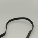 Salvatore Ferragamo Hand Bag Leather 2way Black Silver Auth sw1160-15