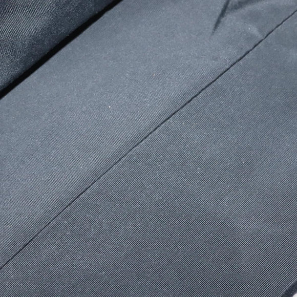 Salvatore Ferragamo Hand Bag Leather 2way Black Silver Auth sw1160