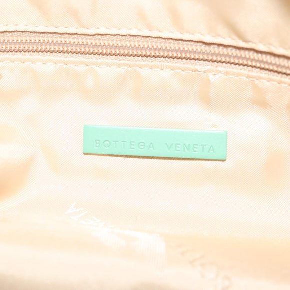BOTTEGA VENETA Hand Bag Nylon Green Black Auth sw1162