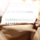 BOTTEGA VENETA Hand Bag Nylon Green Black Auth sw1162-12