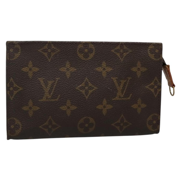 LOUIS VUITTON Monogram Bucket PM Accessory Pouch LV Auth sw1163