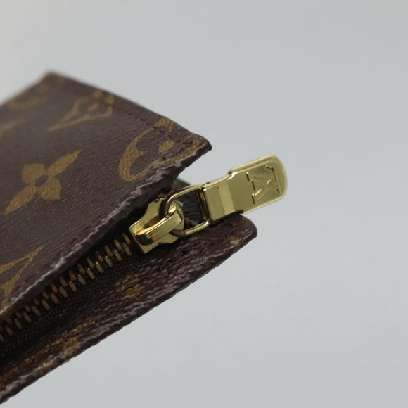 LOUIS VUITTON Monogram Bucket PM Accessory Pouch LV Auth sw1163