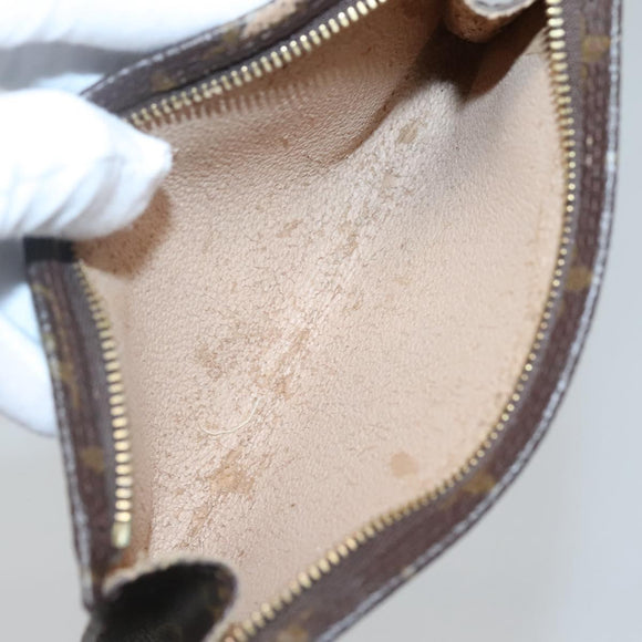 LOUIS VUITTON Monogram Bucket PM Accessory Pouch LV Auth sw1163