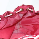 LOUIS VUITTON Cruise line Eponge Tote Bag Pile White M92096 LV Auth sw1167V-23