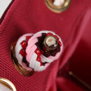 LOUIS VUITTON Cruise line Eponge Tote Bag Pile White M92096 LV Auth sw1167V-9