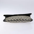 GUCCI GG Supreme Clutch Bag PVC Navy Gold 156 02 075 Auth sw1174-7