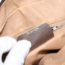 GUCCI GG Supreme Web Sherry Line Bag PVC Beige Gold 56 02 088 Auth sw1180-24