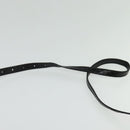 GUCCI Web Sherry Line Hand Bag Suede 2way Black Gold 547551 Auth sw1189-15