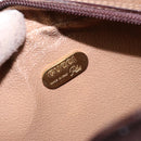 GUCCI GG Plus Supreme Shoulder Bag PVC Beige Gold Auth sw1190-16