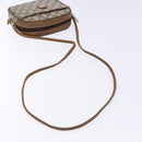 GUCCI GG Plus Supreme Shoulder Bag PVC Beige Gold Auth sw1190-7