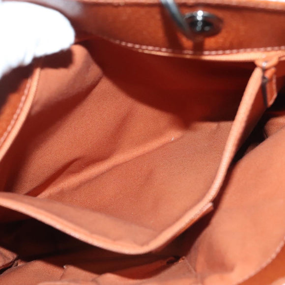 GUCCI GG Canvas Tote Bag Beige Silver 120840 Auth sw1192