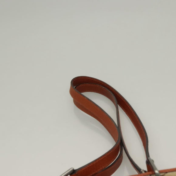 GUCCI GG Canvas Tote Bag Beige Silver 120840 Auth sw1192