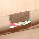 GUCCI GG Supreme Web Sherry Line Clutch Bag PVC Beige Gold 89 01 031 Auth sw1195-17