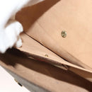 GUCCI GG Supreme Web Sherry Line Clutch Bag PVC Beige Gold 89 01 031 Auth sw1195-11