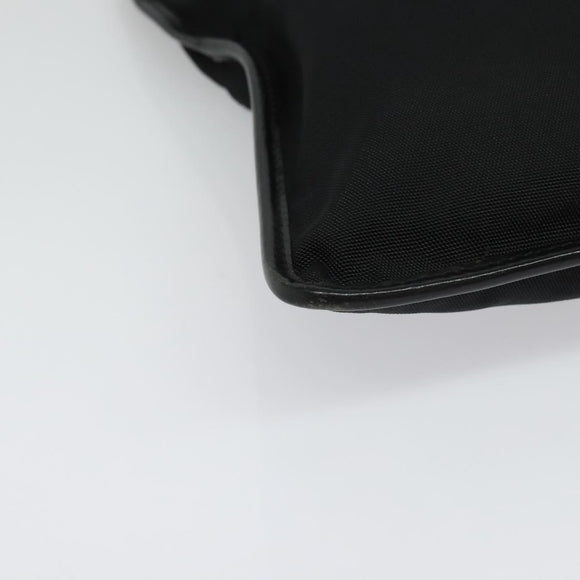 GUCCI Shoulder Bag Nylon Black Silver 019 0348 Auth sw1199