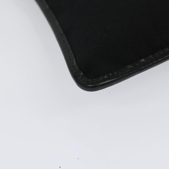 GUCCI Shoulder Bag Nylon Black Silver 019 0348 Auth sw1199