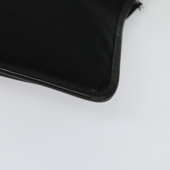 GUCCI Shoulder Bag Nylon Black Silver 019 0348 Auth sw1199