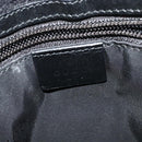GUCCI Shoulder Bag Nylon Black Silver 019 0348 Auth sw1199-19