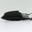 GUCCI Shoulder Bag Nylon Black Silver 019 0348 Auth sw1199-4