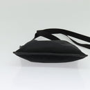 GUCCI Shoulder Bag Nylon Black Silver 019 0348 Auth sw1199-5