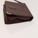 GUCCI Cartier GG Supreme Clutch Bag Leather PVC 2Set Beige Bordeaux Auth sw1201-12