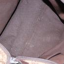 GUCCI GG Canvas Web Sherry Line Tote Bag Beige Silver 131230 Auth sw1202-11