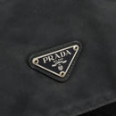 PRADA Shoulder Bag Nylon Black Silver Auth sw1204-8