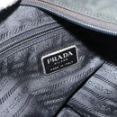 PRADA Shoulder Bag Nylon Black Silver Auth sw1204-22