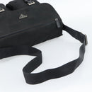 PRADA Shoulder Bag Nylon Black Silver Auth sw1204-7