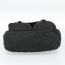 PRADA Shoulder Bag Nylon Black Silver Auth sw1204-5
