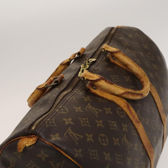 LOUIS VUITTON Monogram Keepall 45 Boston Bag M41428 LV Auth sw1206