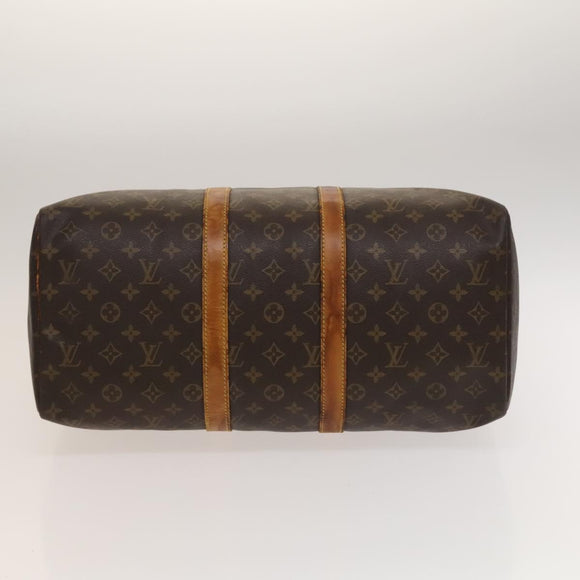 LOUIS VUITTON Monogram Keepall 45 Boston Bag M41428 LV Auth sw1206