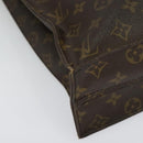 LOUIS VUITTON Monogram Sac Plat Hand Bag M51140 LV Auth sw1208-9