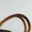 LOUIS VUITTON Monogram Sac Plat Hand Bag M51140 LV Auth sw1208-8