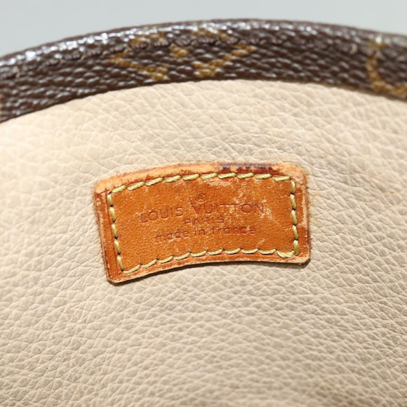 LOUIS VUITTON Monogram Sac Plat Hand Bag M51140 LV Auth sw1209