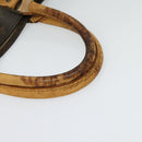 LOUIS VUITTON Monogram Sac Plat Hand Bag M51140 LV Auth sw1209-7