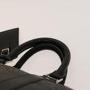 LOUIS VUITTON Damier Carbon Keepall 45 Boston Bag Black N41415 LV Auth sw1210-14