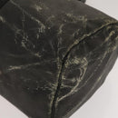 LOUIS VUITTON Damier Carbon Keepall 45 Boston Bag Black N41415 LV Auth sw1210-15