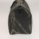 LOUIS VUITTON Damier Carbon Keepall 45 Boston Bag Black N41415 LV Auth sw1210-4