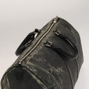 LOUIS VUITTON Damier Carbon Keepall 45 Boston Bag Black N41415 LV Auth sw1210-7