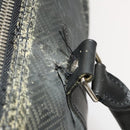 LOUIS VUITTON Damier Carbon Keepall 45 Boston Bag Black N41415 LV Auth sw1210-8